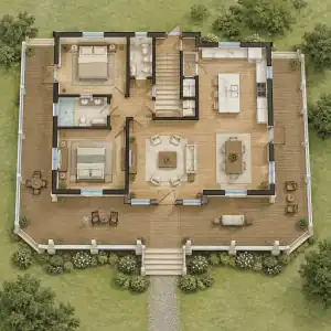 Farmhouse Plans With Wrap Around Porch