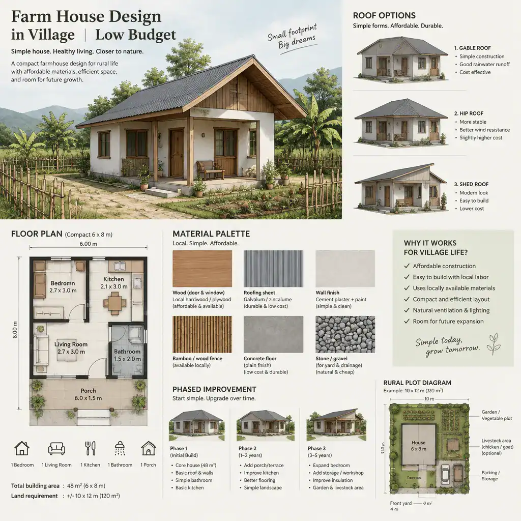Low Budget Farmhouse Planning And Cost Priorities
