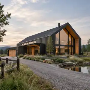 Contemporary Barn House