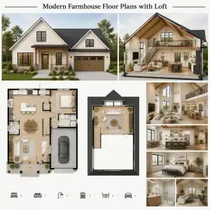 Modern Farmhouse Floor Plans
