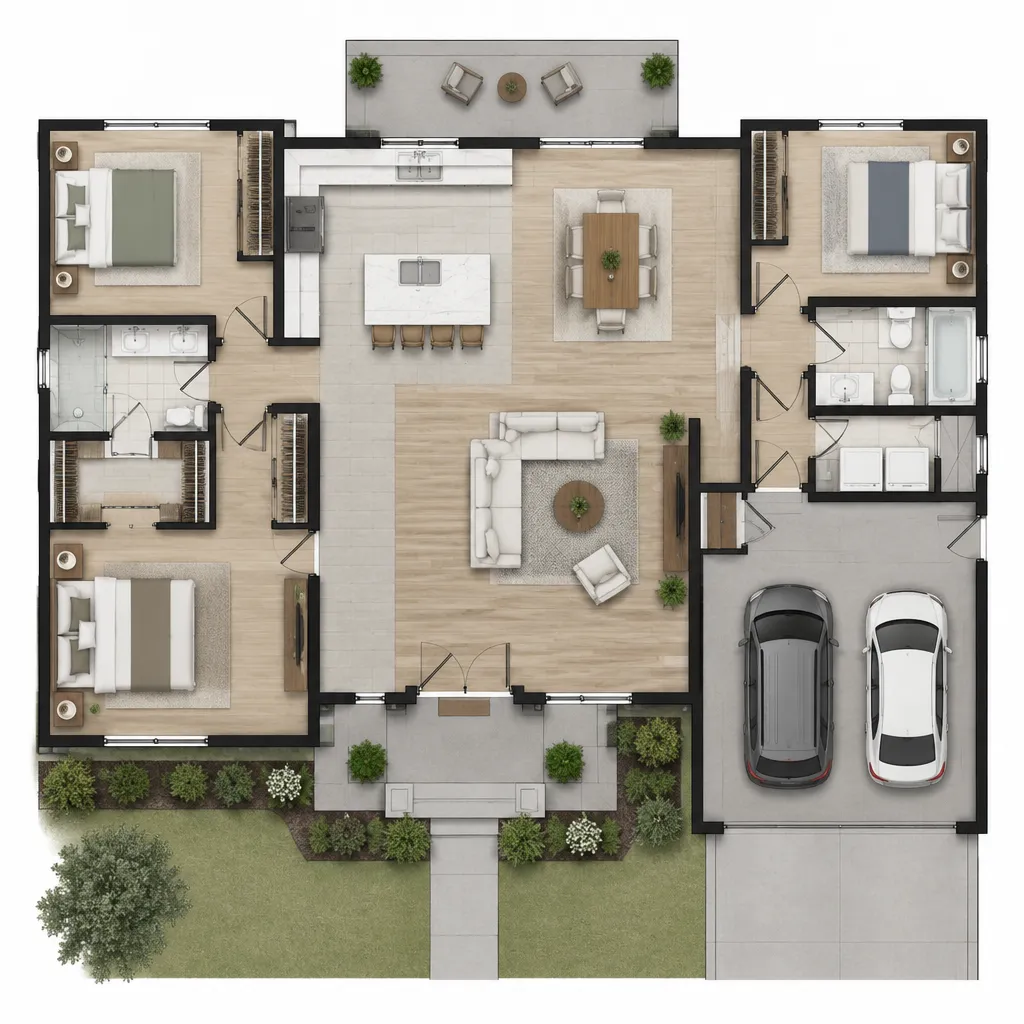 Modern Ranch Style House Plans