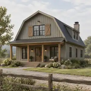 Classic Barn House