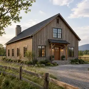 Traditional Barn House