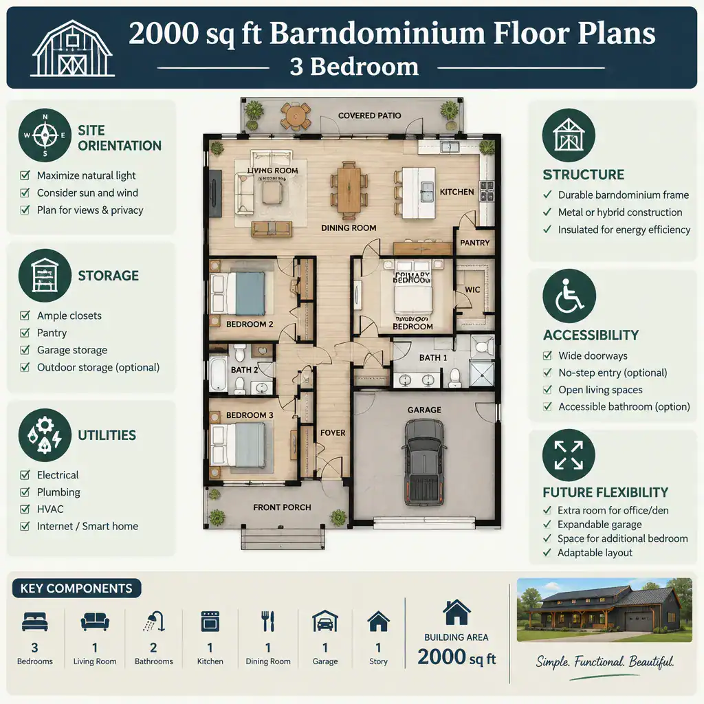 barndominium floor plan customization checklist