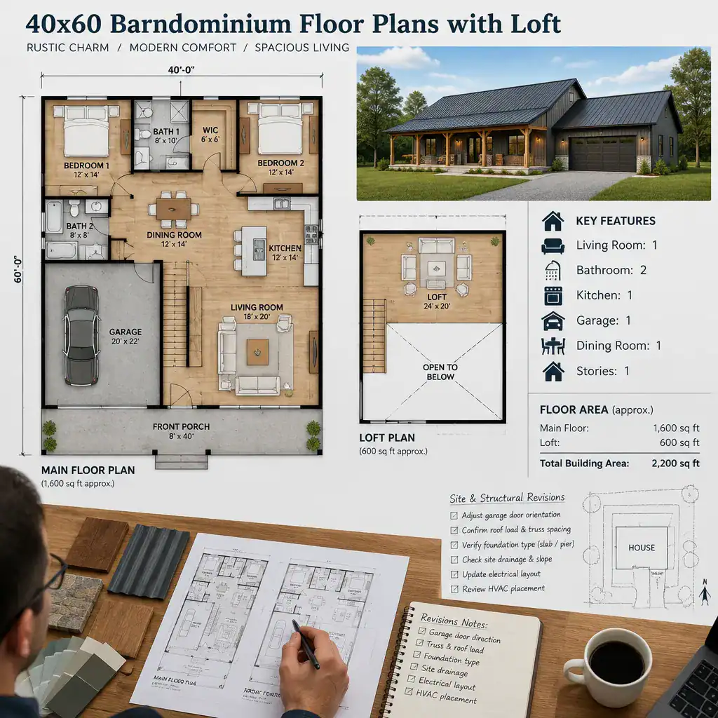 barndominium floor plan customization consultation