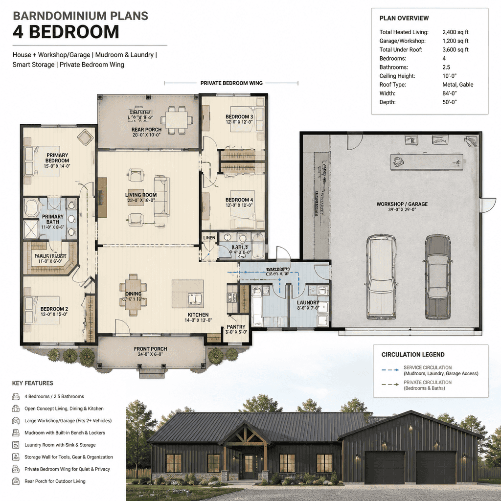 barndominium-garage-workshop-mudroom-storage-layout