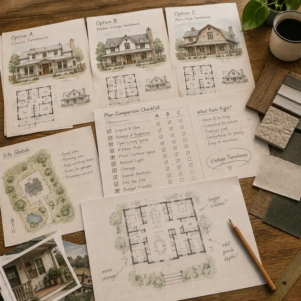 comparing-vintage-farmhouse-plans