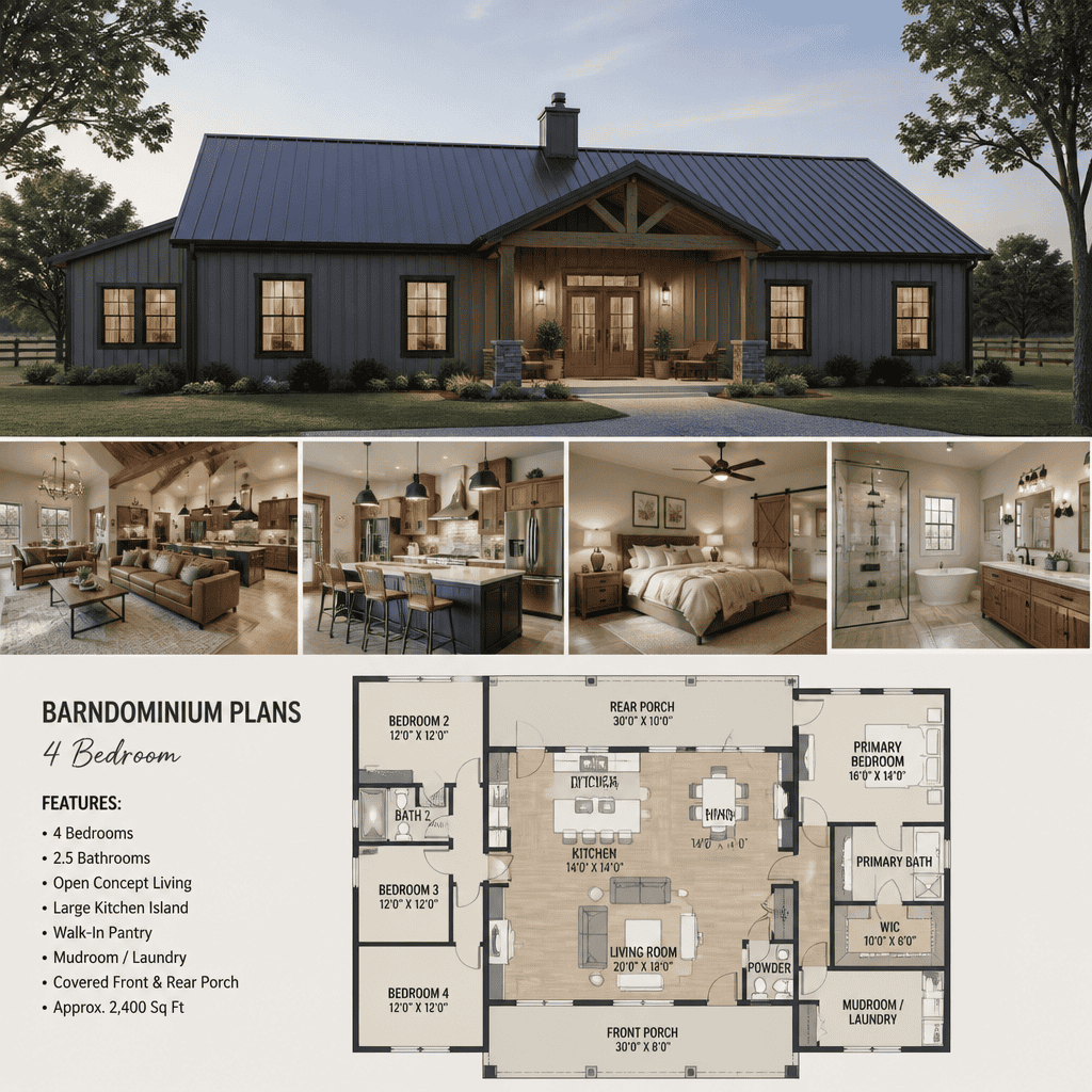 four-bedroom-barn-house-barndominium-exterior-interior-concept