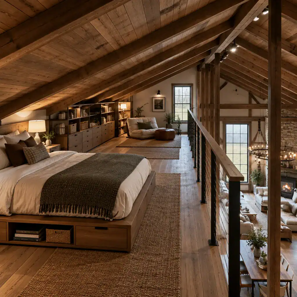 functional-rustic-barn-house-loft-interior