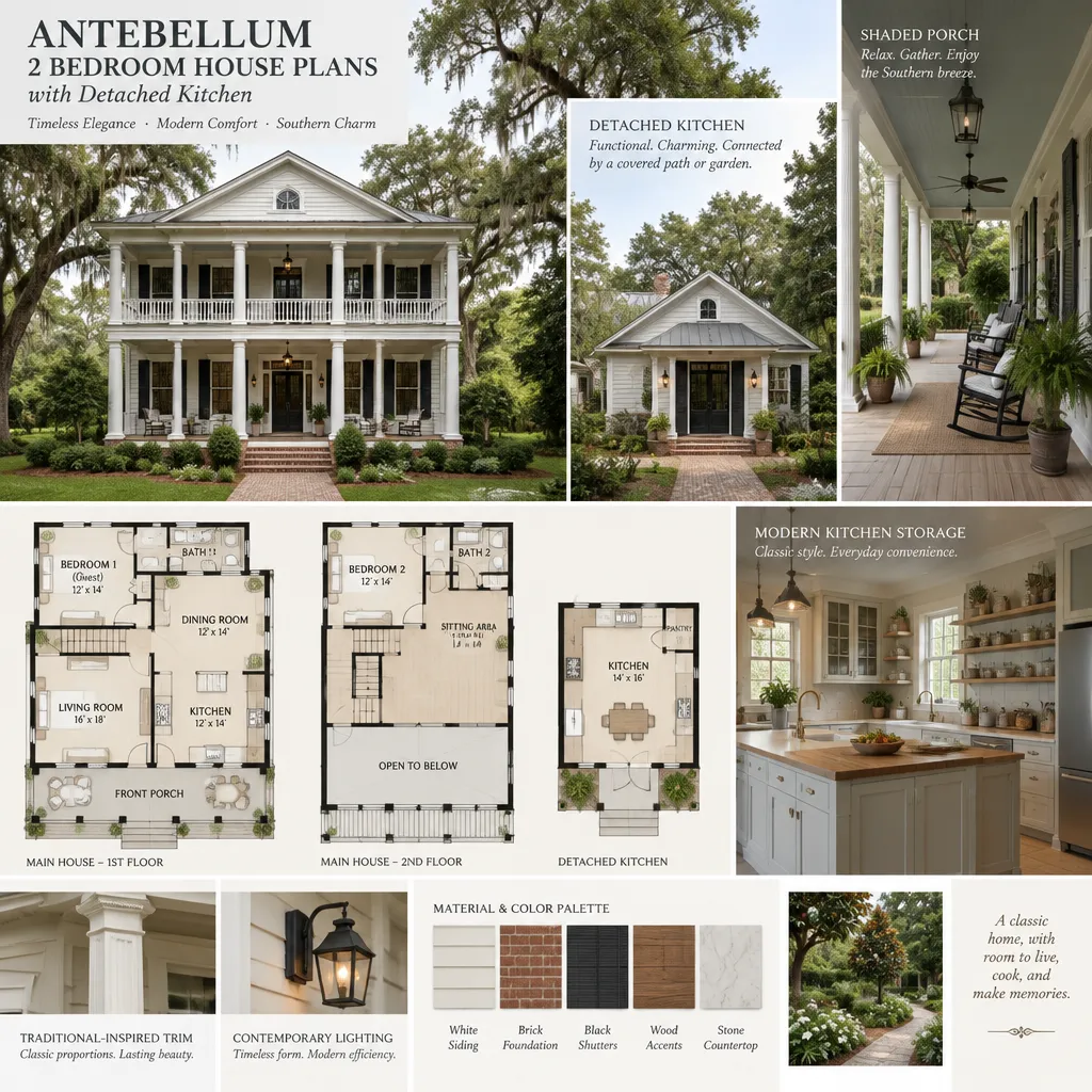 modern comfort in antebellum plantation house design