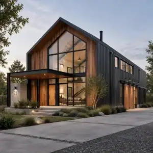 Industrial Barn House