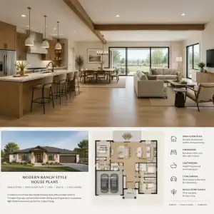 Modern Ranch Style House Plans