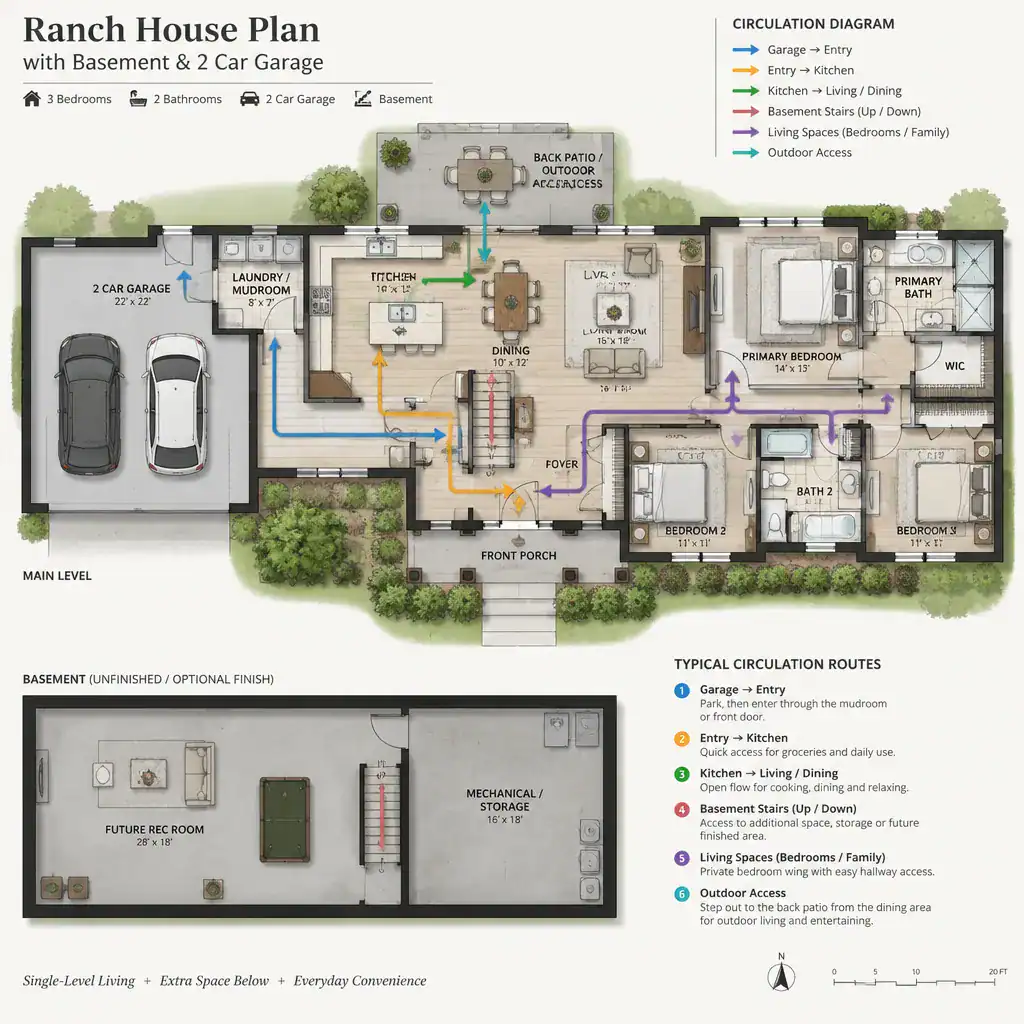 ranch-house-circulation-and-storage-plan