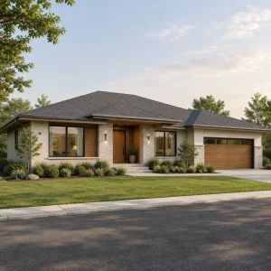 Contemporary Ranch House