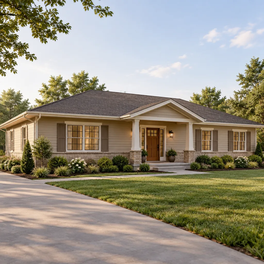 Traditional Ranch House