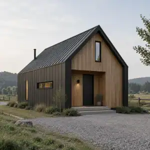 Minimalist Barn House
