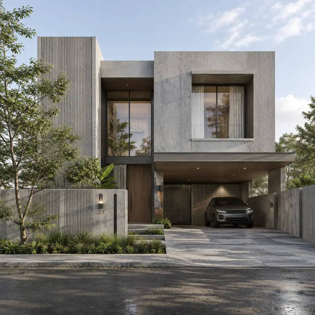 Modern Villa Exterior Design