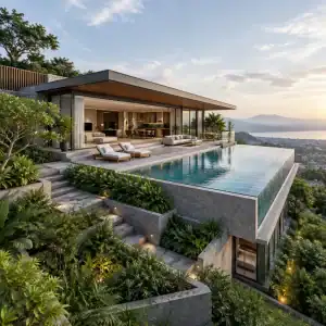 Modern Villa Design With Pool